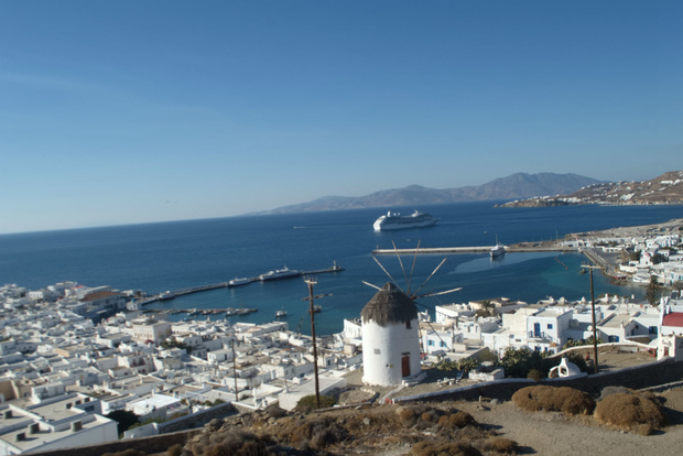 Mykonos: Tour guidato della fattoria, del villaggio di Ano Mera e delle spiagge