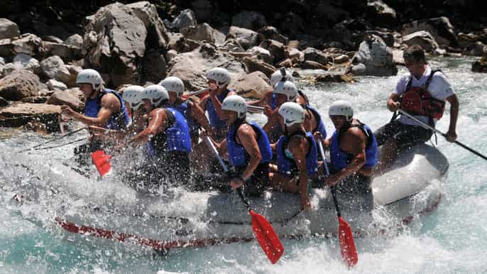 montenegro tara river whitewater rafting