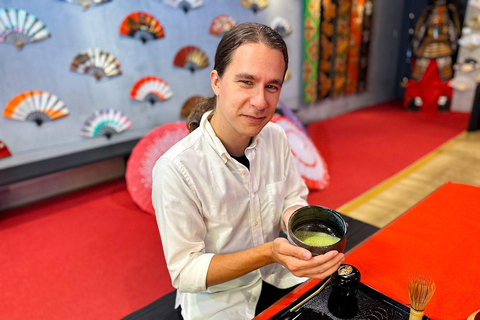 Osaka: Karesansui Tuin Maken en Matcha Experience