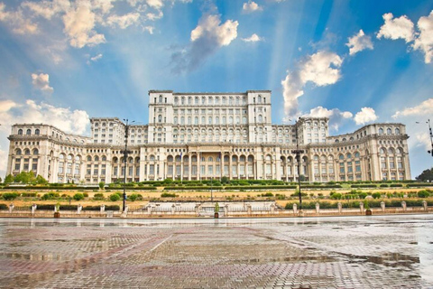 Spanish guided tour at the Palace of Parliament in Bucharest Spanish guided tur at the Palace of Parliament in Bucharest