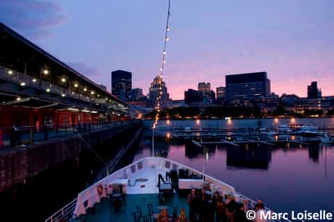 montréal 5course dinner cruise