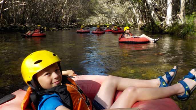 from cairns and northern beaches rainforest river tubing