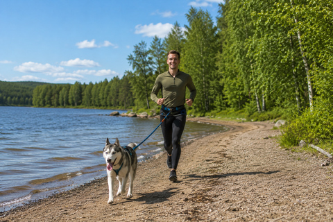 Sipoonkorpi National Park: Guided husky hike