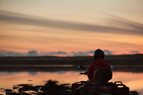 Reykjavik: 2 hour Midnight sun ATV adventure with Pickup Tour with 1 Person Per ATV