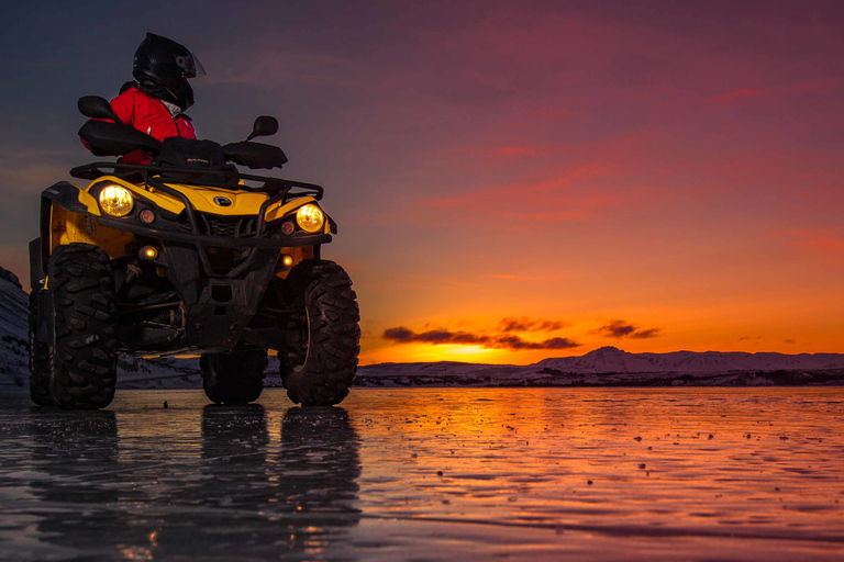 Reykjavik: 2 hour Midnight sun ATV adventure with Pickup Tour with 2 Persons Per ATV