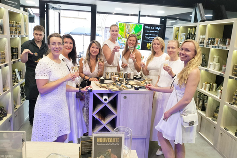 Proeverij rond de combinatie van truffels en champagne in Reims