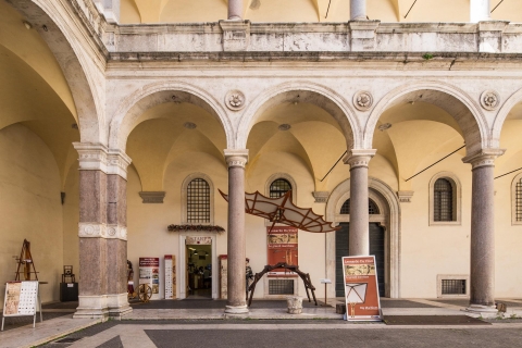Roma: ticket de entrada a la exposición de Leonardo da Vinci