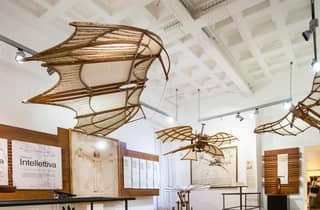 Roma: ticket de entrada a la exposición de Leonardo da Vinci