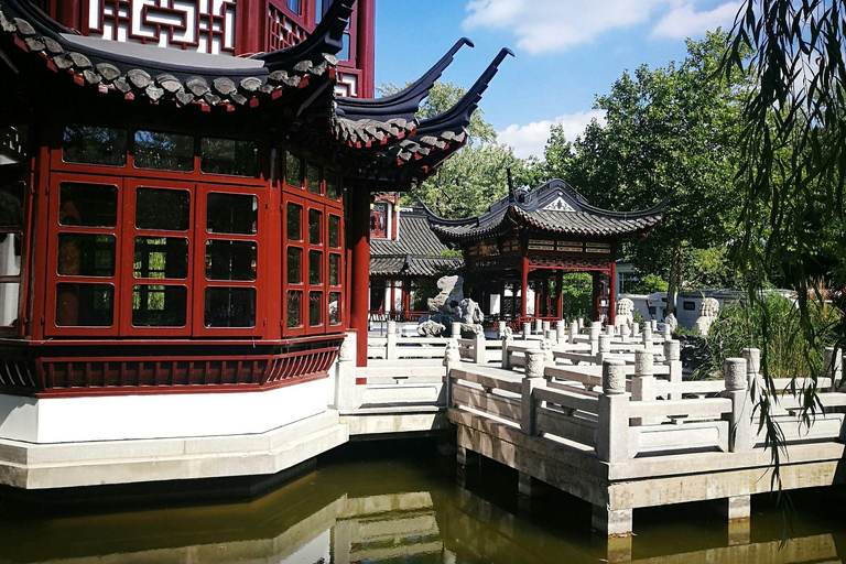 Yu Garden Shanghai Entry Tickets BookingYuyuan Garden + The Bund + Silk factory + Guide + privatecar