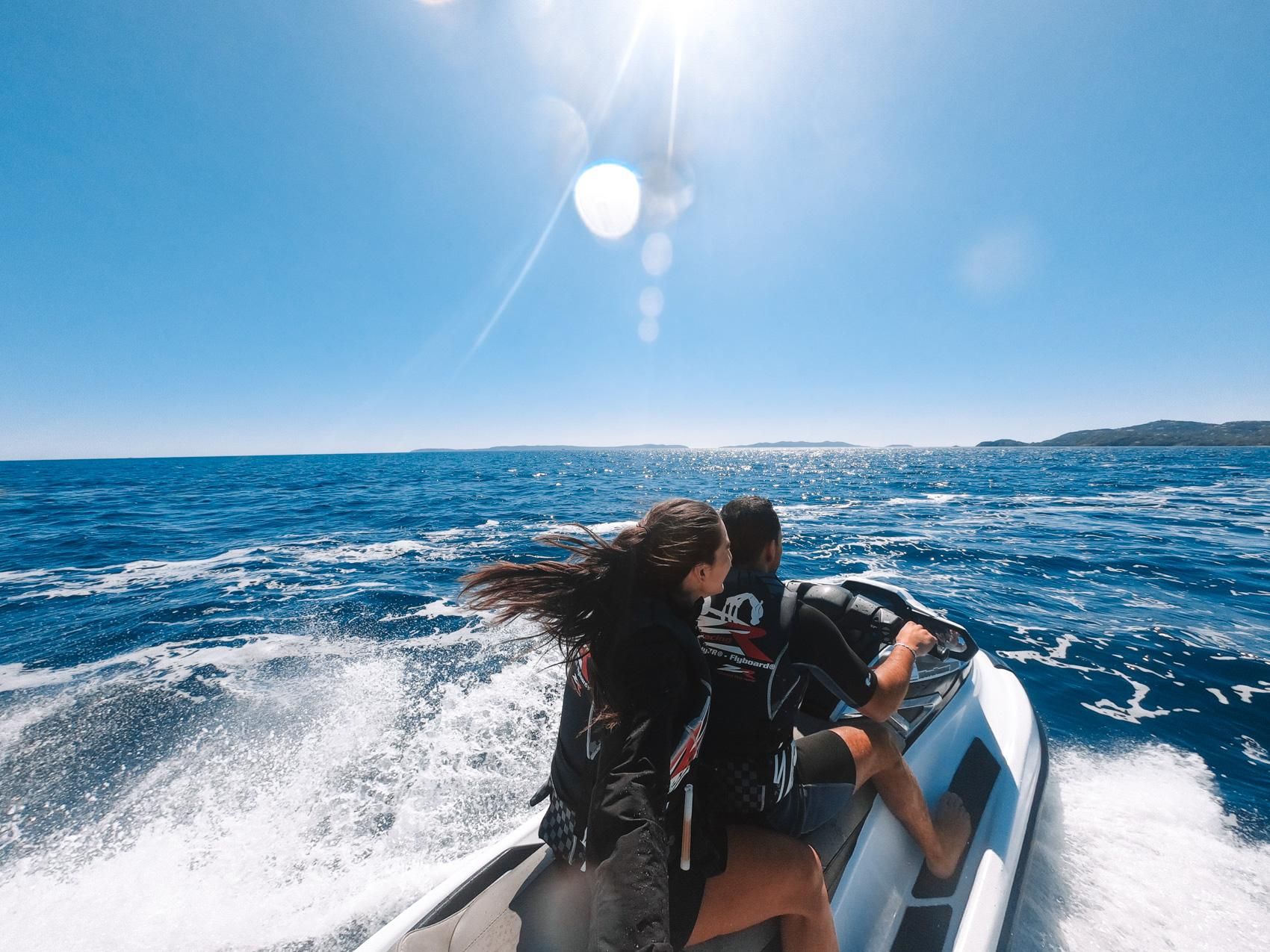 Le Lavandou: Jetski-Tour ohne Bootsführerschein mit Frühstück
