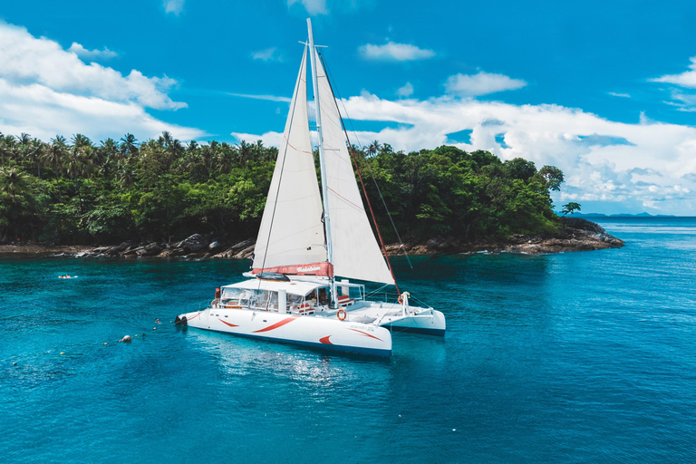 Coral &amp; Racha : smilerainbow Catamaran Tour with Waterslide