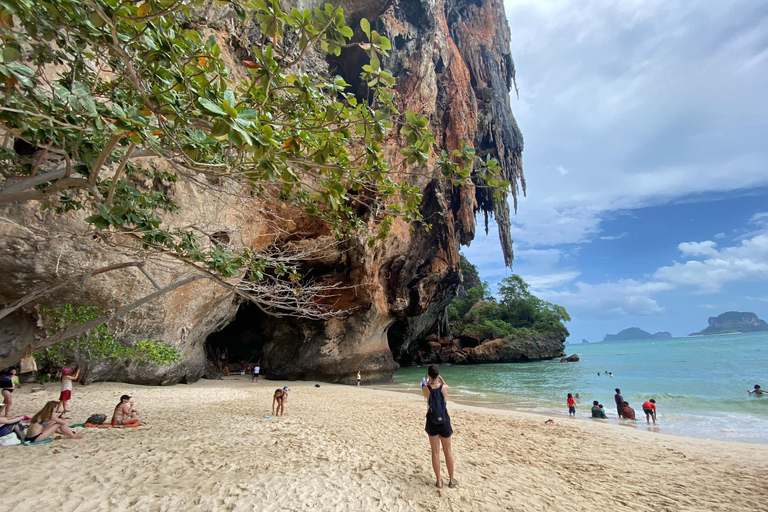 Passeio de um dia pelas 4 ilhas de Krabi em lancha rápida ou barco de cauda longaPasseio de barco de cauda longa