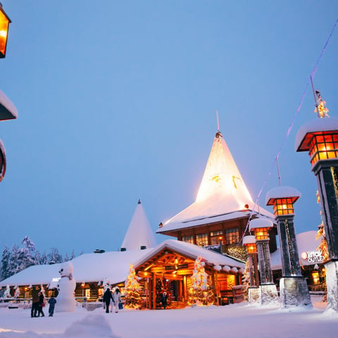 Activity image: Visit to Santa's Village and Snowmobiling to Reindeer Farm