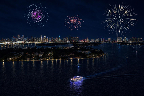 Miami: 4th of July Fireworks Cruise on Biscayne Bay