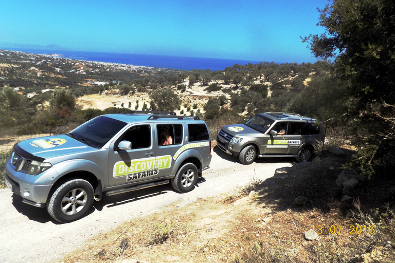 Crète : safari de luxe en véhicule tout-terrain à Palm Beach