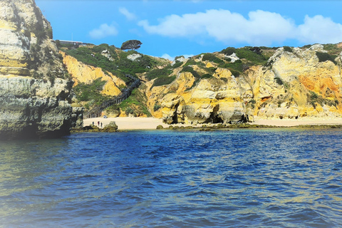 Lagos: Båttur till grottorna i Ponta da Piedade och grottor