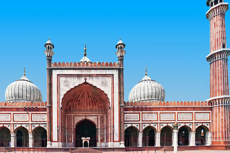 Delhi: tour espiritual com guia de turismo e transporte