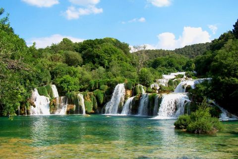Сплит или Трогир: Крка, купание в водопаде Рошки и однодневный тур в Шибеник