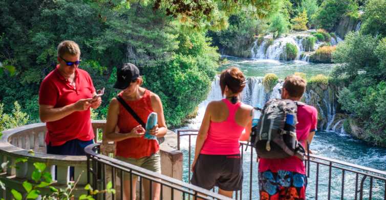 Ze Splitu lub Trogiru: Park Narodowy Krka i Šibenik Tour