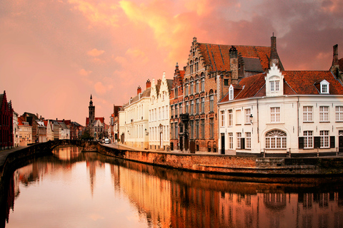 De Amsterdã: Viagem de 1 dia a Bruges em espanhol