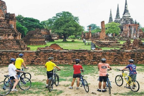 Ayutthaya Countryside and Temple Cycling Tour Thai Lunch