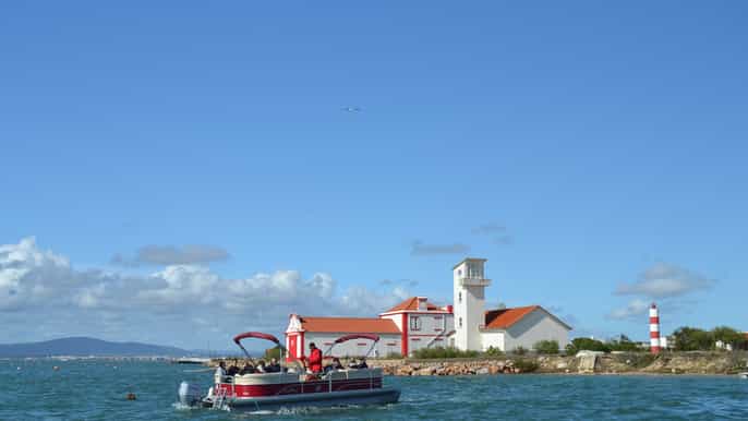 excursão ria formosa com visita a 2 ilhas
