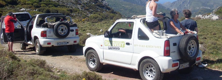 Safari en jeep sur la côte sud, à Palm Beach et dans les canyons