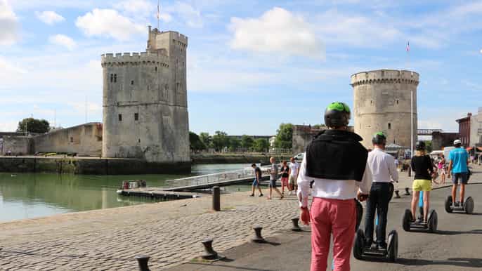visite du patrimoine de la rochelle en segway