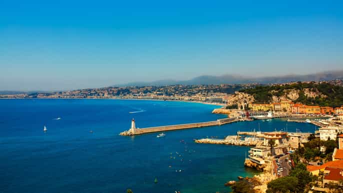 nice croisière de 1 h vers la baie de villefranche