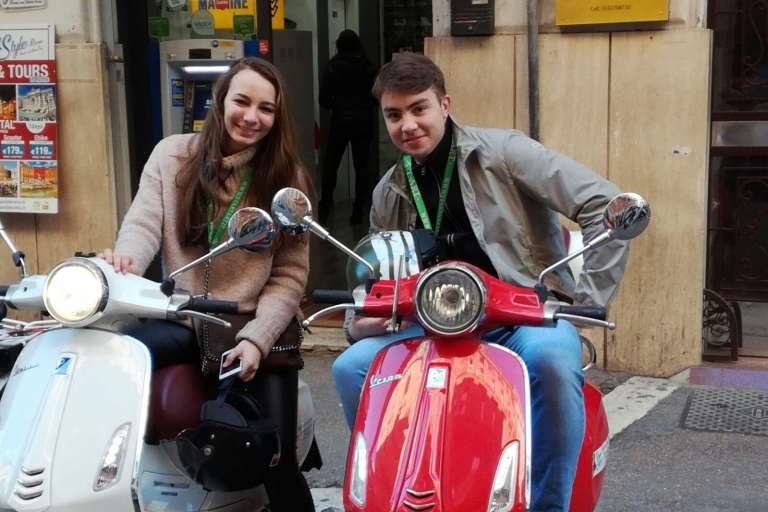 Explore Rome by Night with a Vespa