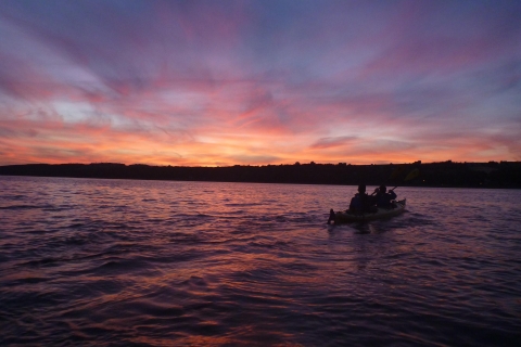 Quebec City Sonnenuntergang Seekajak-Ausflug mit PortweinSeekajakfahren bei Sonnenuntergang mit Transport