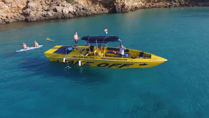 ibiza all inclusive luxury boat and cave tour