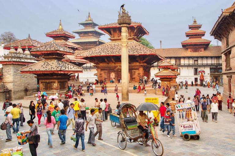 Tour turístico privado por los cuatro lugares de Katmandú declarados Patrimonio de la Humanidad por la UNESCOTour privado por los lugares Patrimonio de la Humanidad de Katmandú