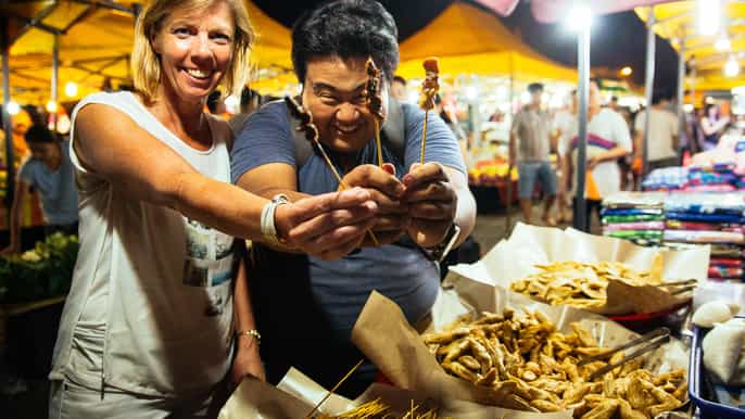 kuala lumpur local street food night tour