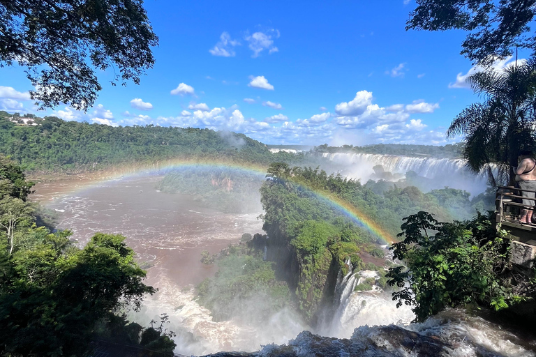 Excursión de un día a los lados brasileño y argentino de las Cataratas de Iguazú