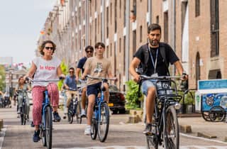Amsterdam-Radtour in kleiner Gruppe + optionale Grachtenrundfahrt