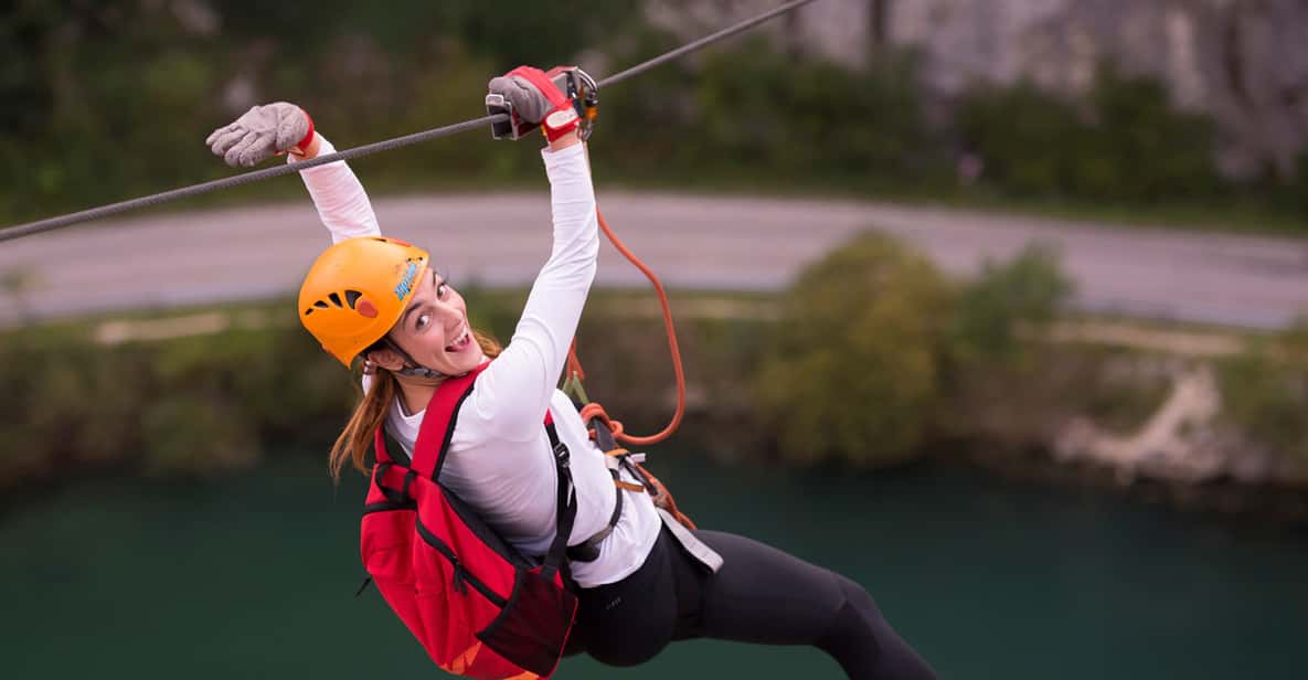 Afbeelding 6 van Omiš: zipline-ervaring van 3 uur in de Cetina-kloof