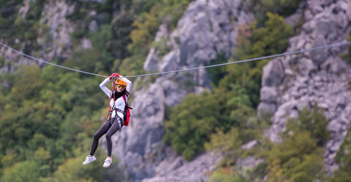 Afbeelding 7 van Omiš: zipline-ervaring van 3 uur in de Cetina-kloof