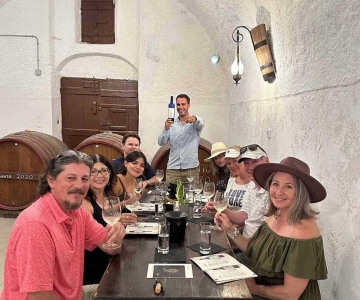 Santorini: Wine Adventure in 3 Wineries and 12 Wine Tastings