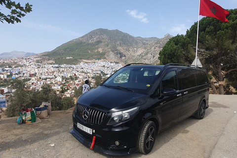 Privat överföring Tangier till Fes/Fes till Tangir via ChefchauenPrivat transfer Tanger till Fes / Fes till Tanger