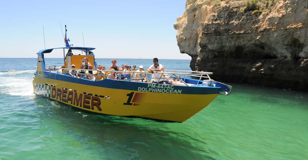 Albufeira: 2.5-Hour Caves & Dolphin Watching Boat Tour