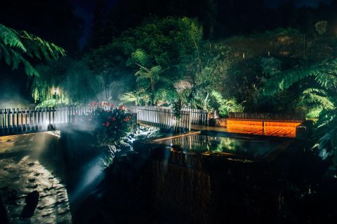 São Miguel: Furnas Hot Springs at Night with Dinner