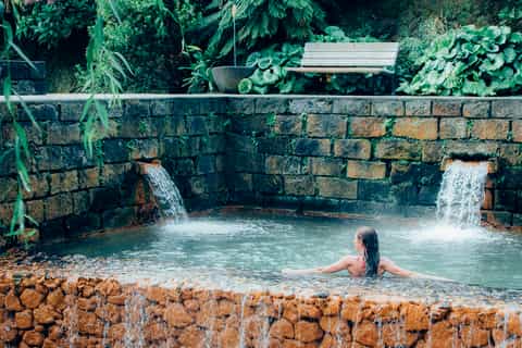 São Miguel: Furnas Hot Springs at Night with Dinner