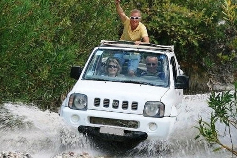 Jeep safari na południe wyspy, do plaży palmowej i wąwozów