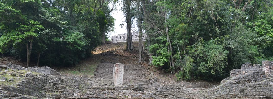 Ruines de Yaxchilan et Bonampak et jungle de Lacandon depuis Palenque