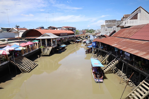 Von BANGKOK aus: Railway Market und Amphawa Floating Market