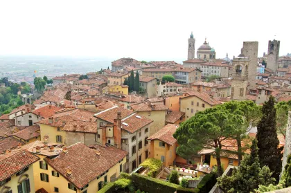 Bergamo: Privater Rundgang durch die Oberstadt mit Guide