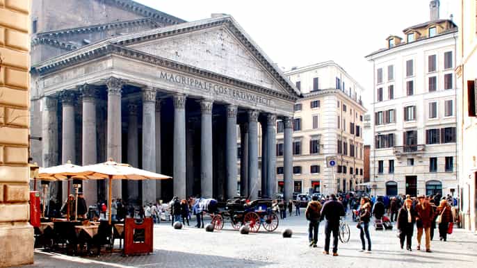rome ervaring pantheon santa maria sopra minerva