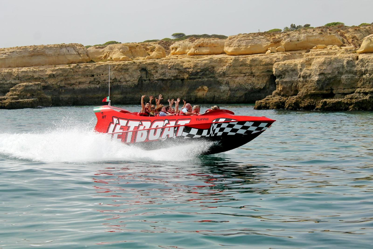 Exciting 1-hour jet boat ride along the Algarve Coast Exciting 1-hour jet boat tour along the Algarve coast