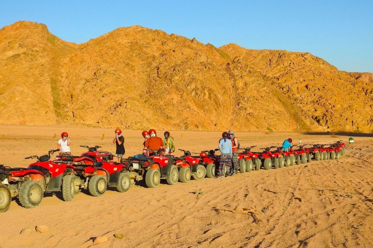 Hurghada: 3-Hour Morning Quad Safari Pickup in Makadi, Safaga, Soma Bay, El Gouna & Sahl Hasheesh
